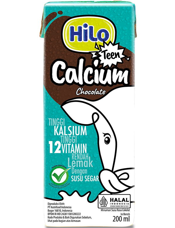 HiLo Teen - Susu Tinggi Kalsium dan Protein - Tumbuh Ke Atas