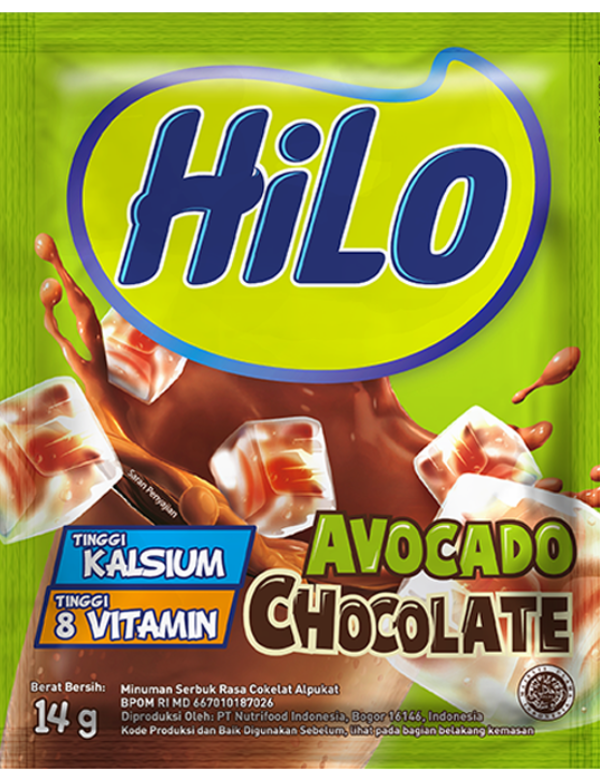 HiLo - Susu Tinggi Kalsium - Lebih Gesit, Lebih Enak